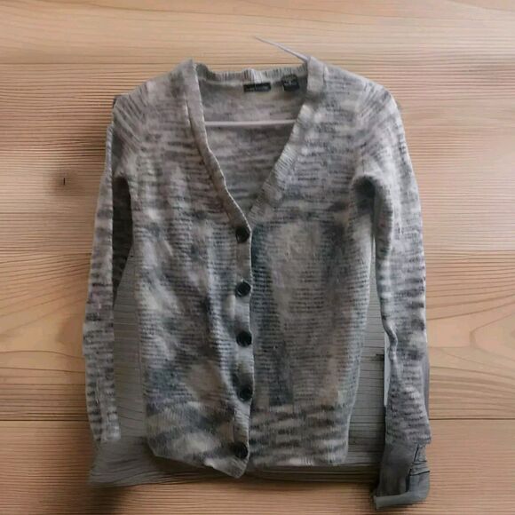 Moda International Cardigan Rabbit Hair, Nylon, & Wool Size Med. - Picture 1 of 4